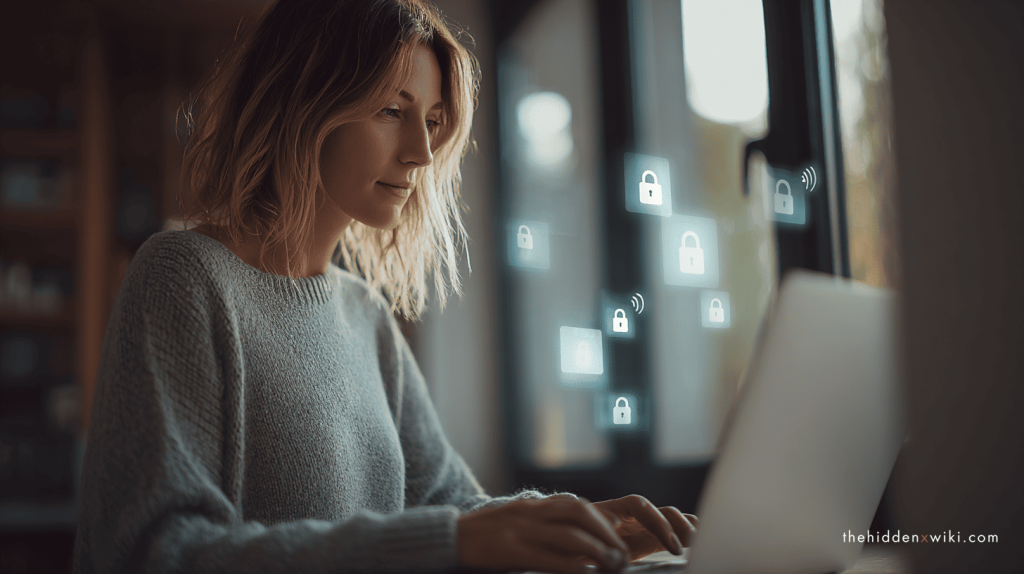 User using protected Tor Application
